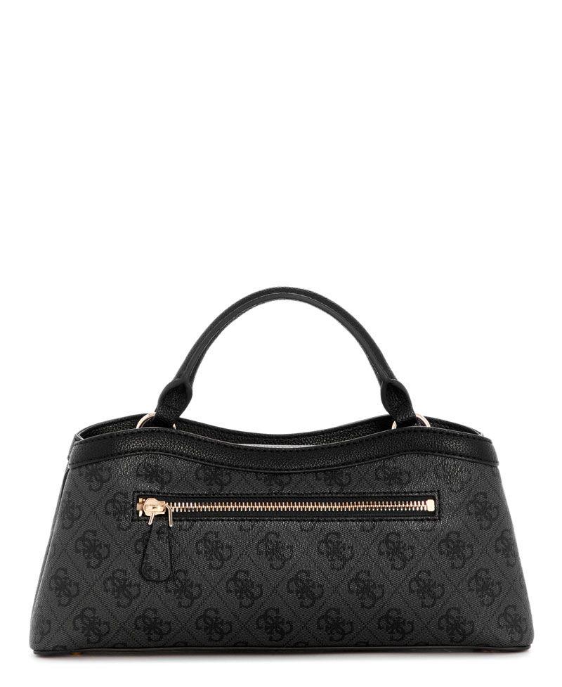 Cartera Lindsey Small 2 Comp Satchel Negro-2