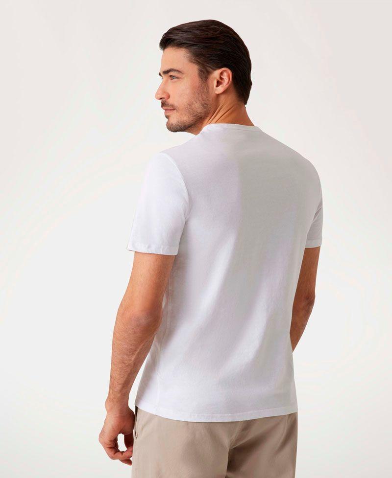 Polera Guess Hombre Ss Cn Sail Boat Tee Blanco-2