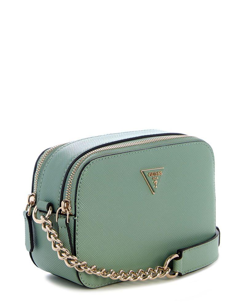 Cartera Guess Mujer Noelle Ii Camera Crossbody Celeste-1