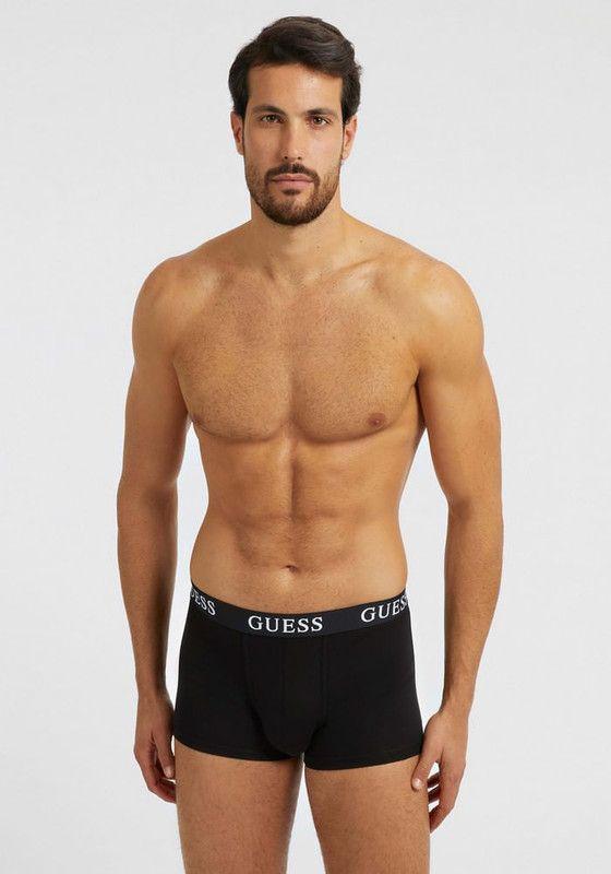 Boxer Guess Hombre Joe Boxer Trunk 3 Pack Negro-3