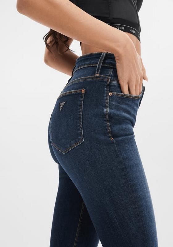Jeans Guess Mujer Sexy Boot Azul.-3