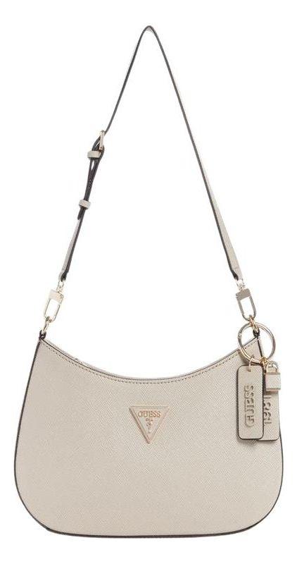 Cartera Guess Mujer Noelle Top Zip Shoulder Bag Crema.-0