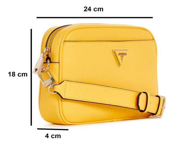 Cartera Guess Mujer Meridian Camera Bag Amarillo-4
