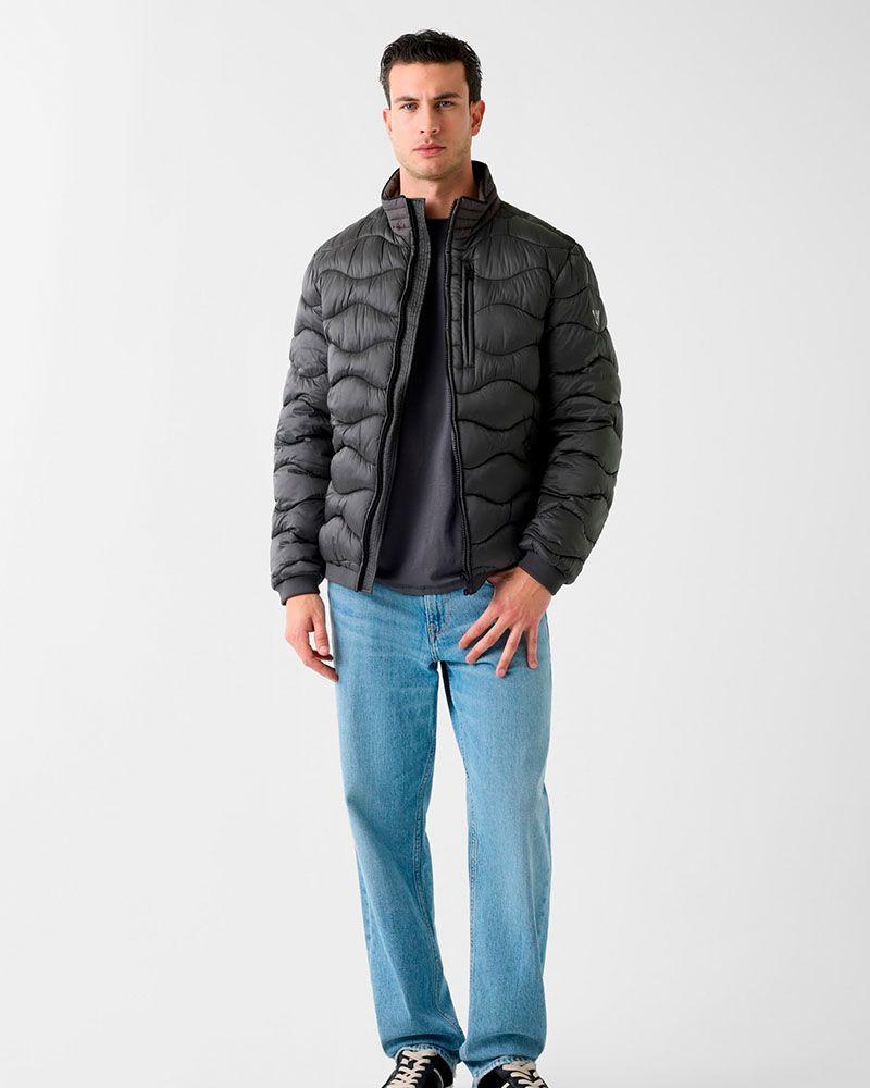 Chaqueta Quilted Negro-1