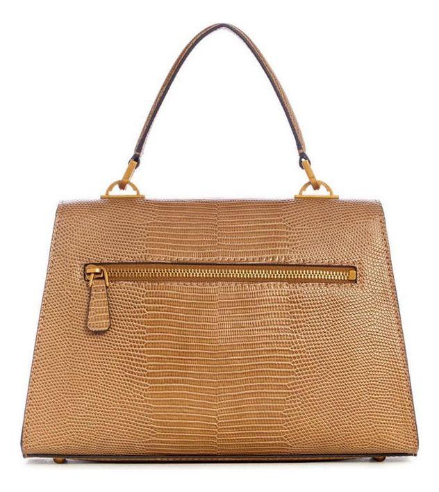 Cartera Guess Mujer Sestri Top Handle Flap Beige-2