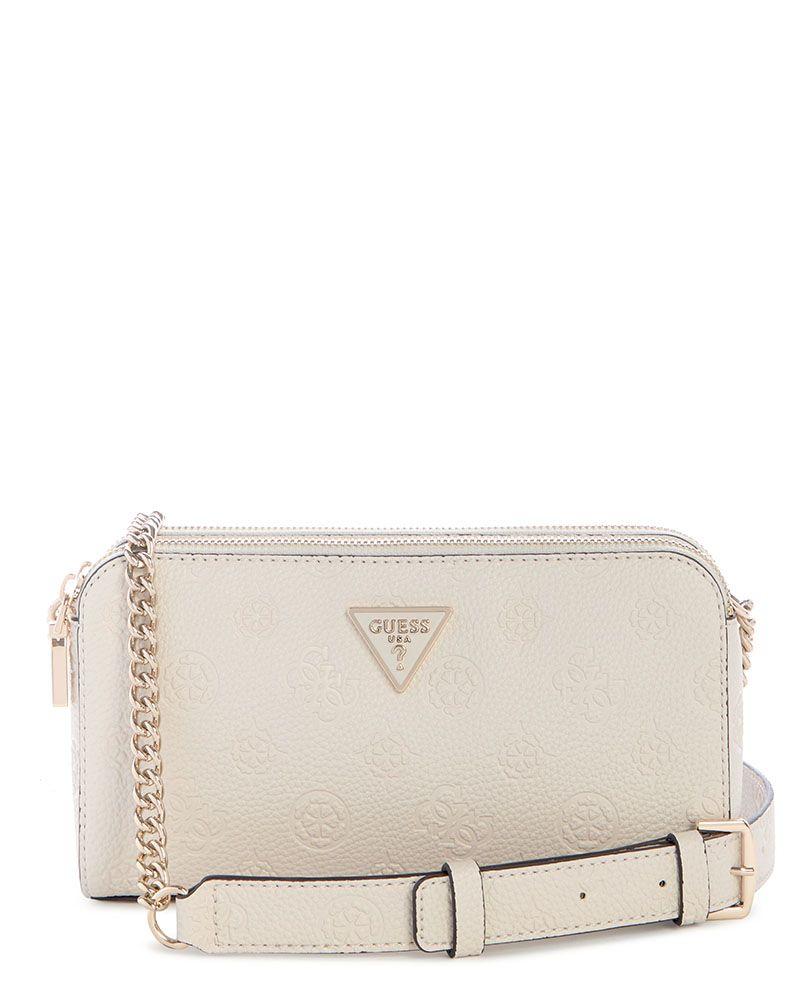 Cartera Guess Mujer Cresidia Ii Status Crossbody Blanco-0