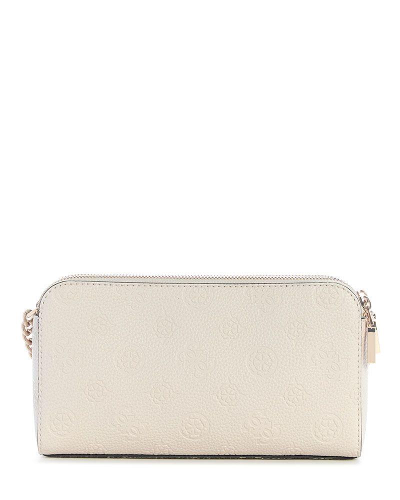 Cartera Guess Mujer Cresidia Ii Status Crossbody Blanco-2