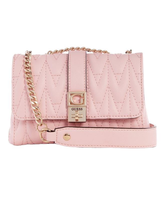 Mini Cartera Guess Mujer Regilla Mini Cnvrtbl Xbdy Flp Crema-0