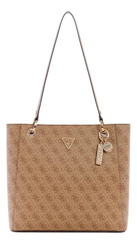 Cartera Guess Mujer Noelle Tote Café-0