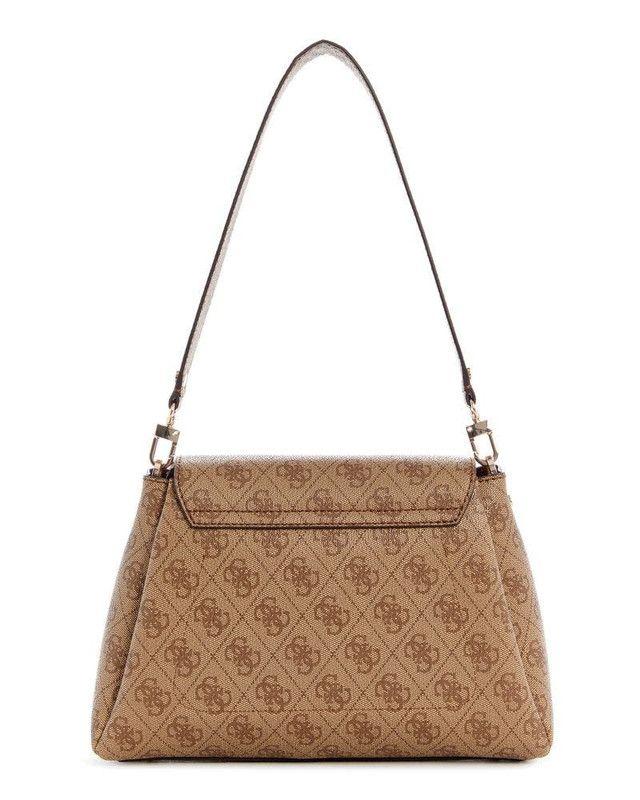 Cartera Guess Mujer Sora Girlfriend Flp Shldr Bag Café-2