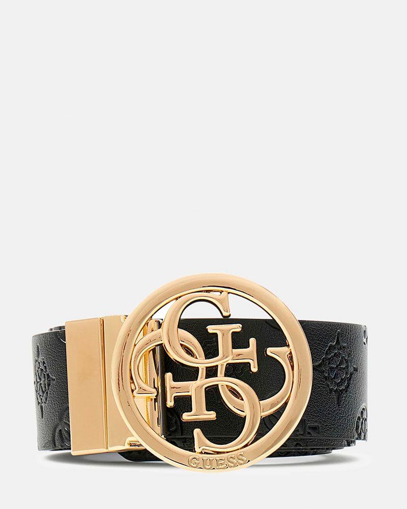 Cinturon Guess Mujer Phoebe Not Adj & Rev H35 Negro-0