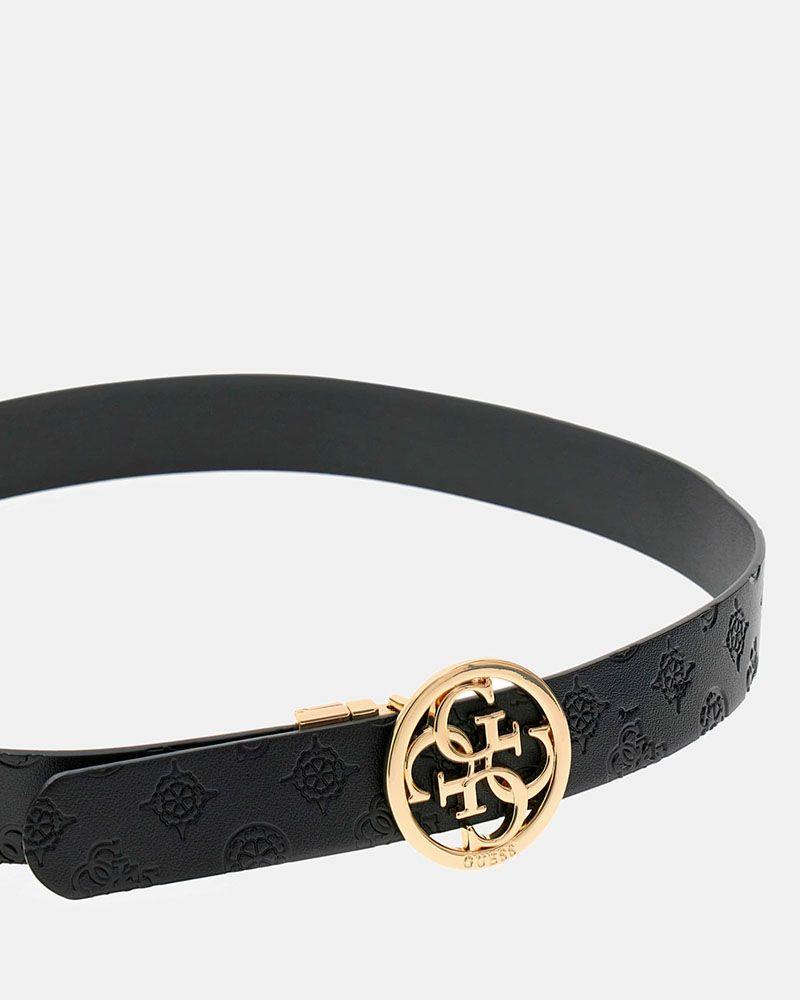 Cinturon Guess Mujer Phoebe Not Adj & Rev H35 Negro-2