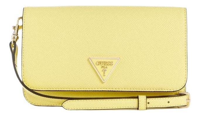 Cartera Guess Mujer Noelle Xbody Flap Organizer Amarillo-0