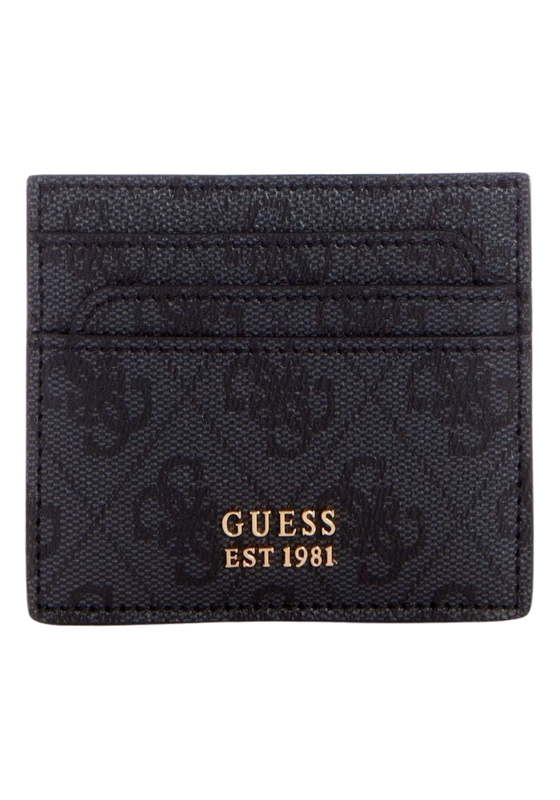 Billetera Guess Mujer Laurel Slg Card Holder Carbón-0