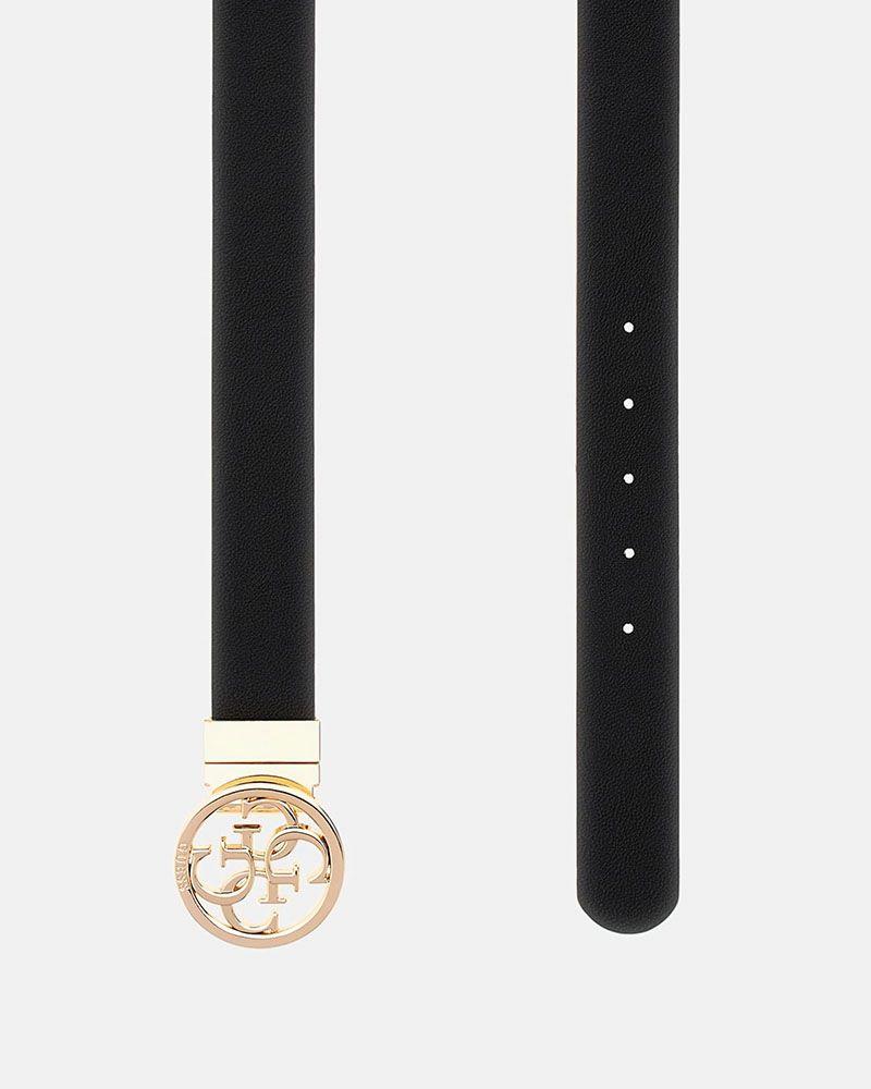 Cinturon Guess Mujer Noelle Adj & Rev Pant Belt H35 Gris Oscuro-1