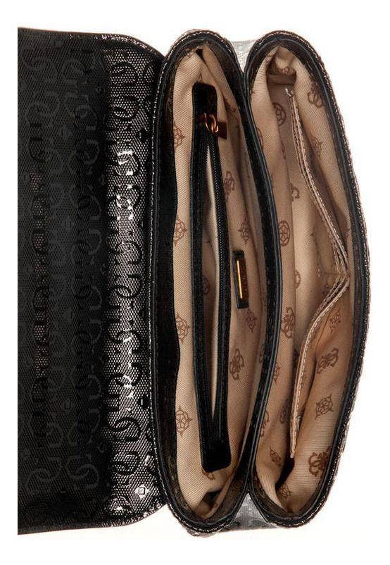 Cartera Guess Mujer Aveta Convertible Crossbdy Flp Negro-3