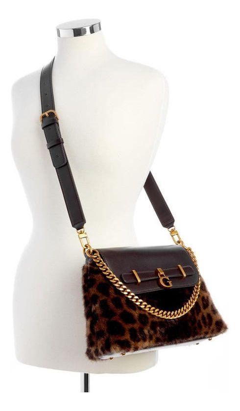 Cartera Guess Mujer Bergen Crossbody Flap Multicolor-4
