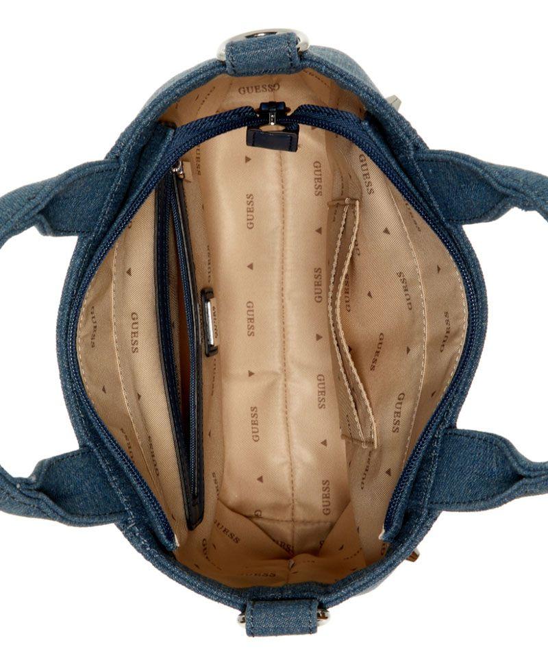 Mini Cartera Sasha Tote Azul-3