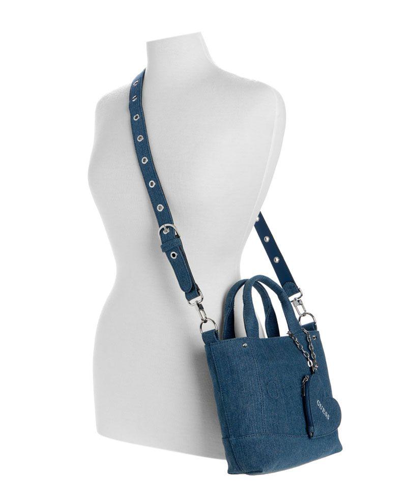 Mini Cartera Sasha Tote Azul-4
