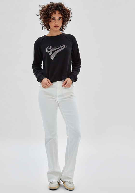 Tejido Guess Mujer LS Sweaters Negro-1