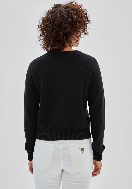 Tejido Guess Mujer LS Sweaters Negro-3