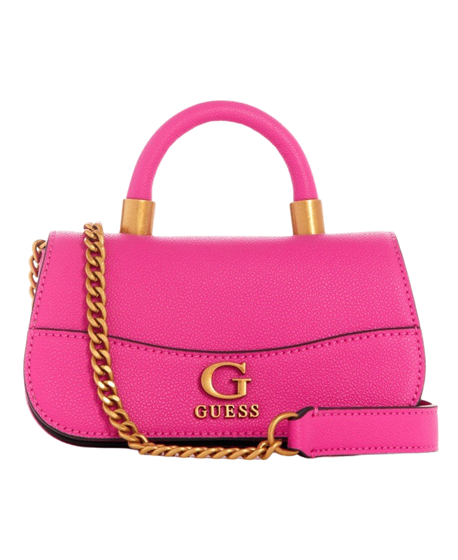 Mini Cartera Guess Mujer Nell Micro Mini Flap Rosa-0
