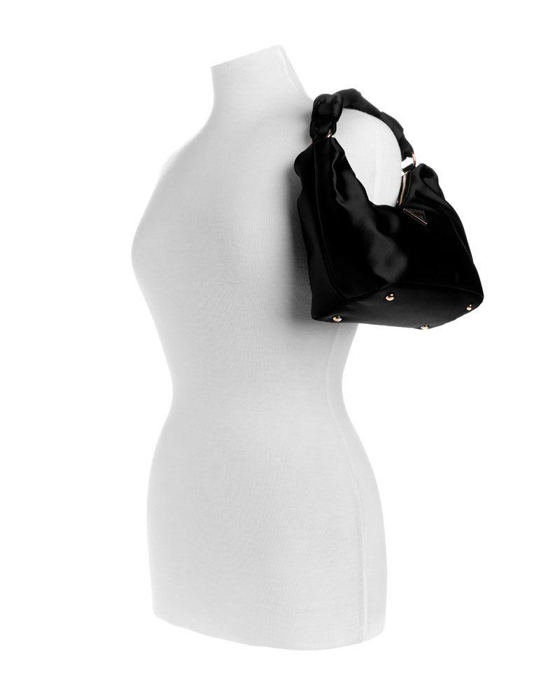 Cartera Guess Mujer Velina Hobo - Negro-4