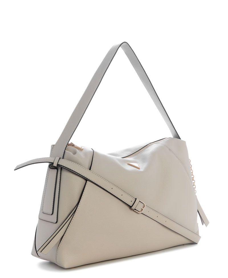 Cartera Devon Large Shoulder Bag Gris-2