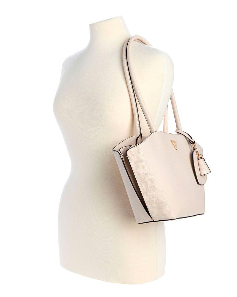 Cartera Bolena Shoulder Satchel Blanco-4