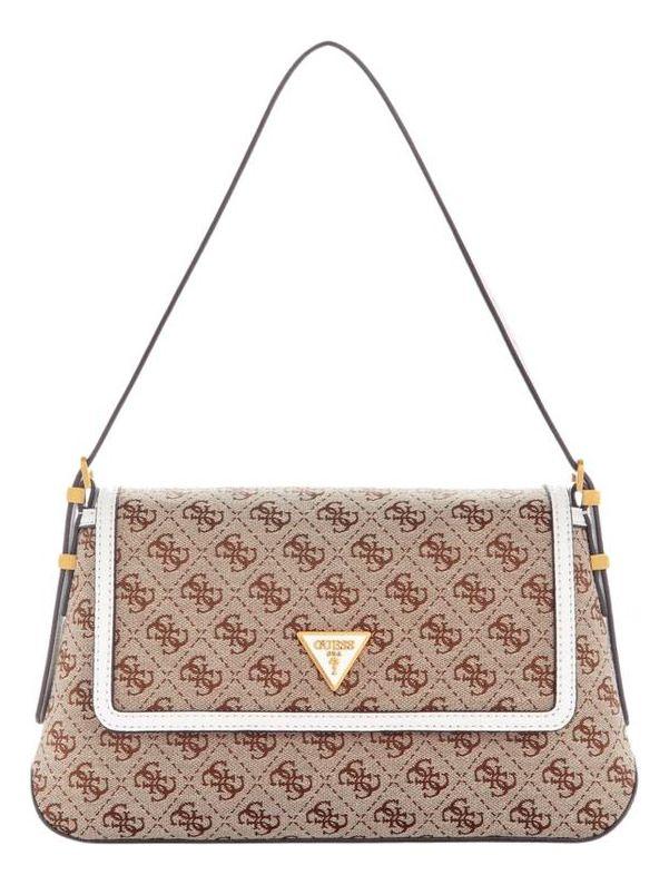 Cartera Guess Mujer Desideria Flap Shldr Bag Café-0