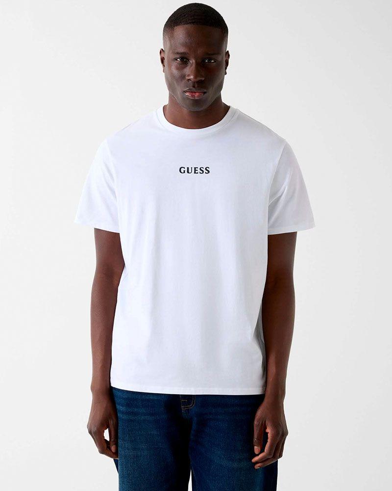 Polera Ss Bsc Quattro G Mist Tee Blanco-0