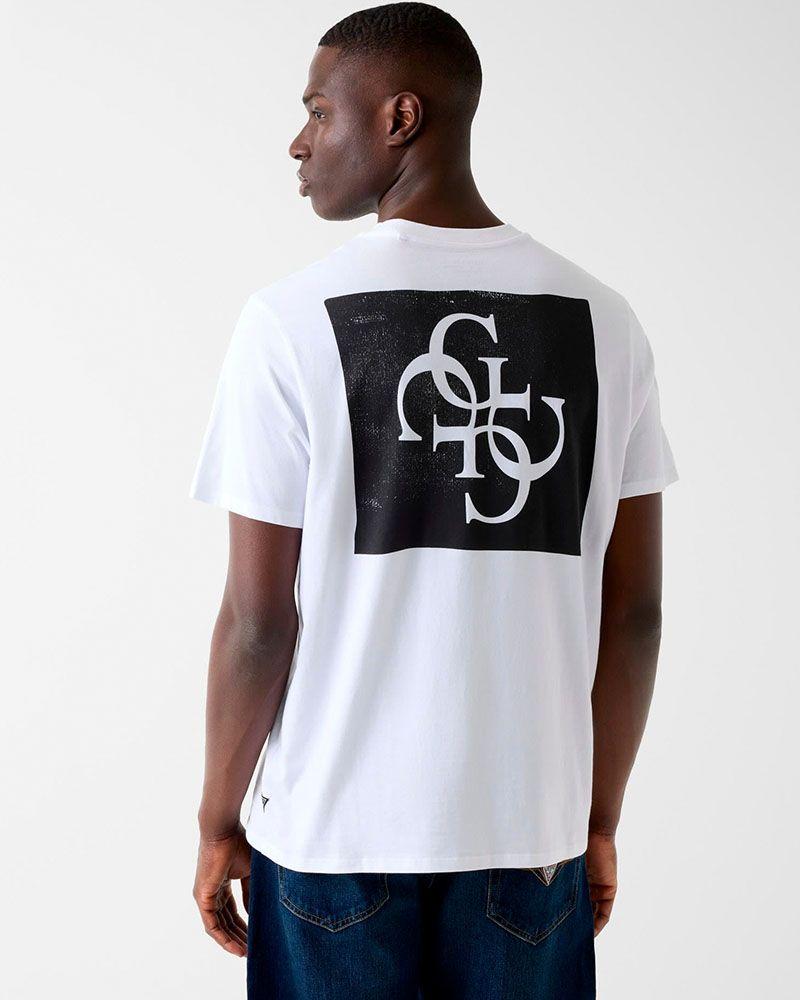 Polera Ss Bsc Quattro G Mist Tee Blanco-2
