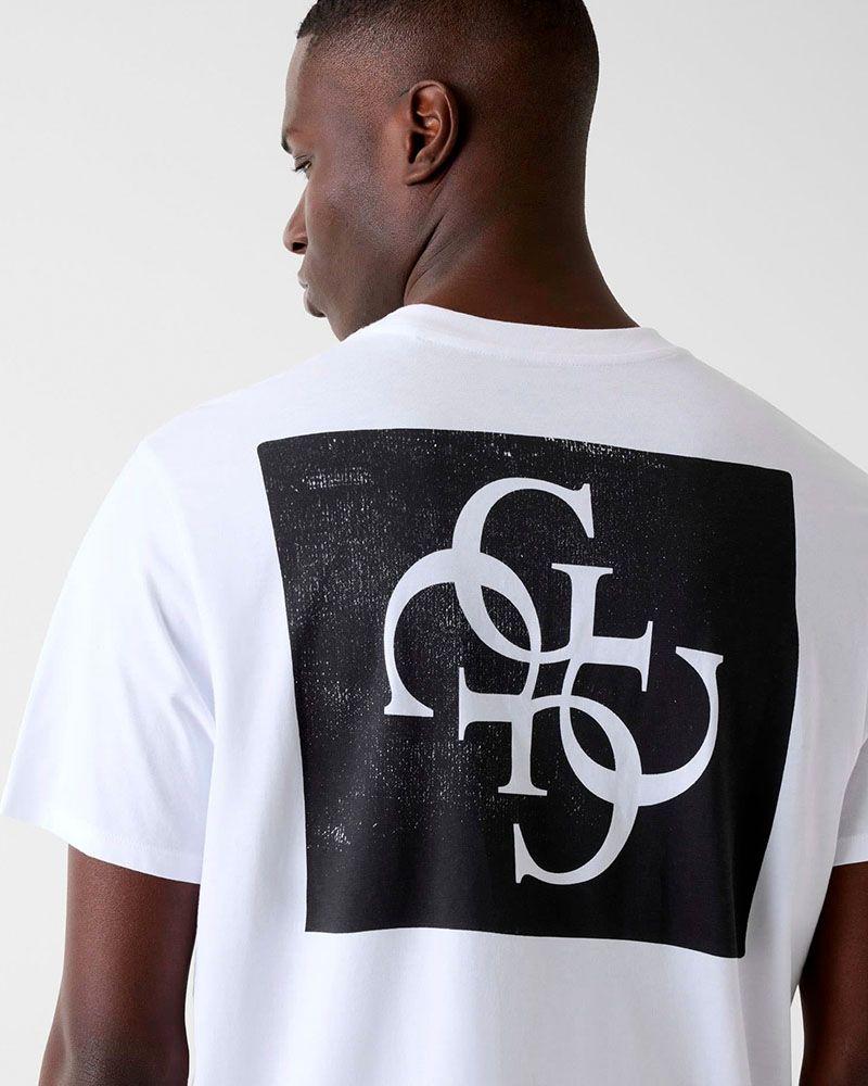 Polera Ss Bsc Quattro G Mist Tee Blanco-3