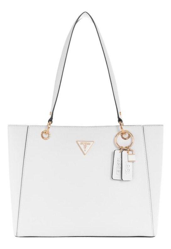 Cartera Guess Mujer Noelle Tote Blanco-0