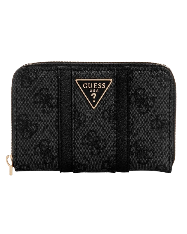 Billetera Guess Mujer Noreen Slg Medium Zip Around Negro-0