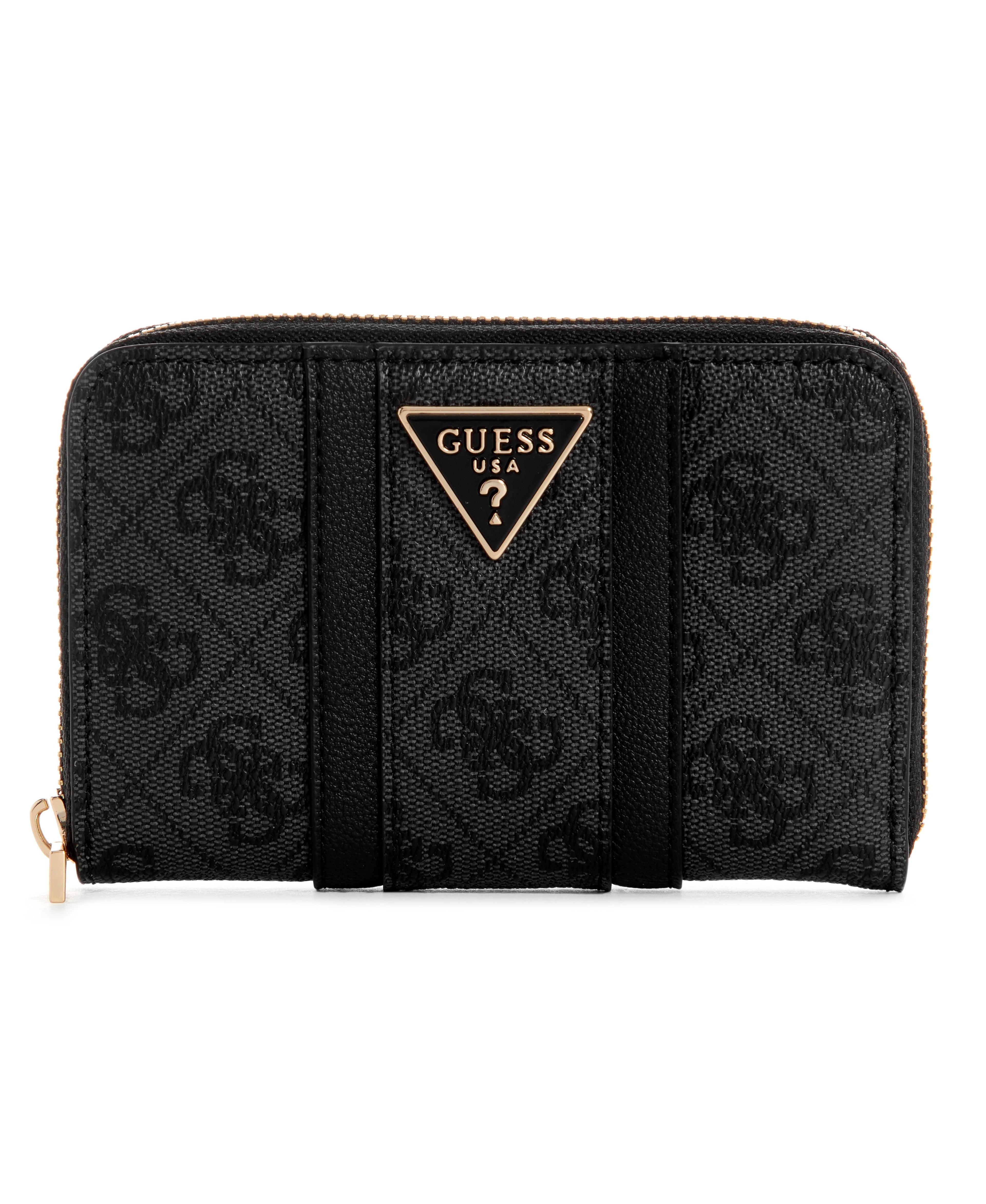 Billetera Guess Mujer Noreen Slg Medium Zip Around Negro-1
