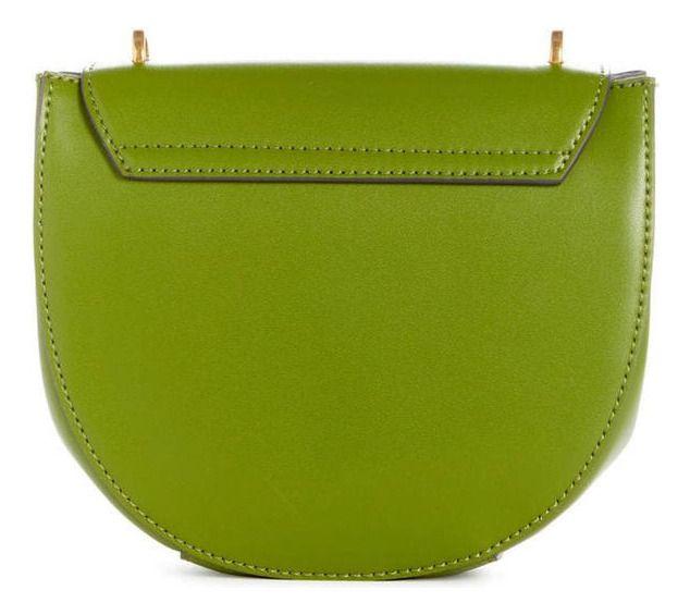 Mini Cartera Guess Mujer Fleet Mini Saddle Crossbody Verde-2