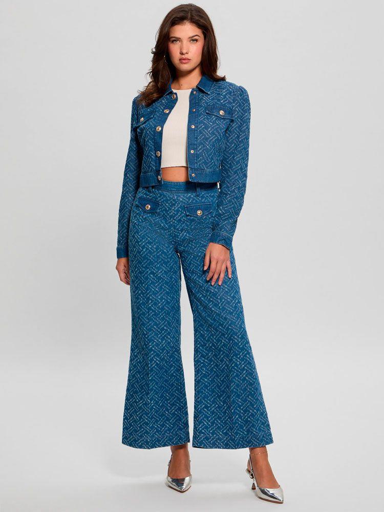 Jeans Guess Mujer Dakota Patch Denim-6