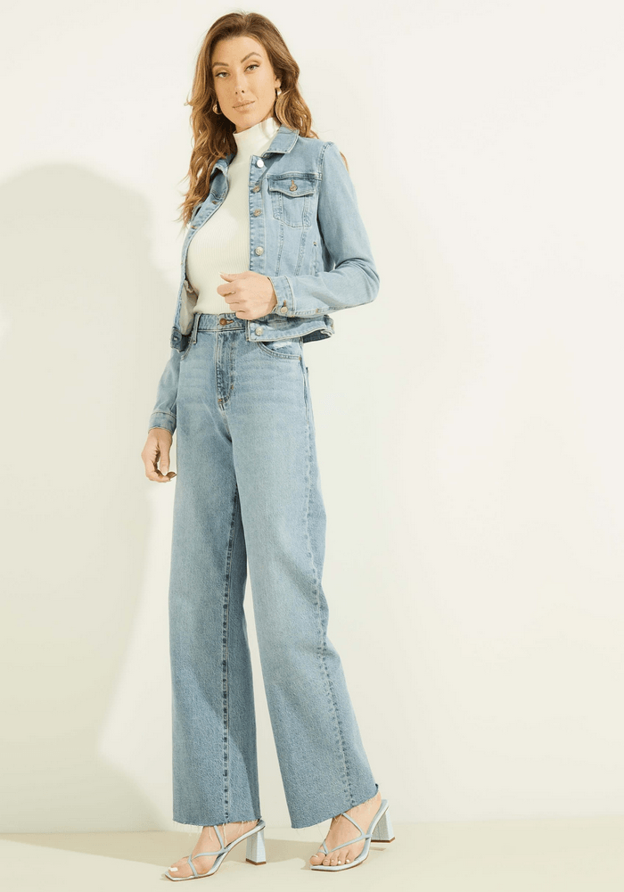 Chaqueta Guess Mujer Sexy Trucker Jacket Denim-4