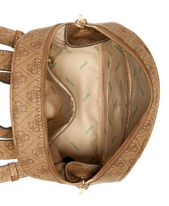 Mochila Guess Mujer Eco Elements Backpack Café-3