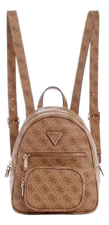Cartera Guess Mujer Eco Elements Small Backpck Café-0