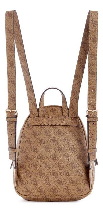 Cartera Guess Mujer Eco Elements Small Backpck Café-2