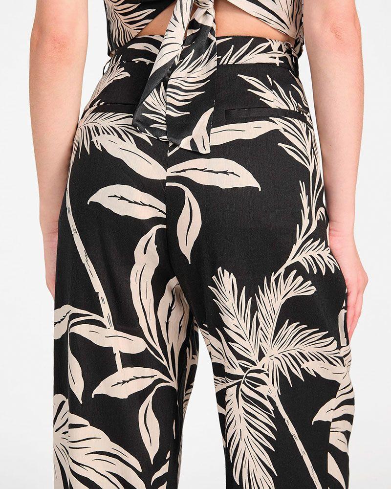 Pantalon Guess Mujer Jemma Linen Wide Leg Pant Surtido-2