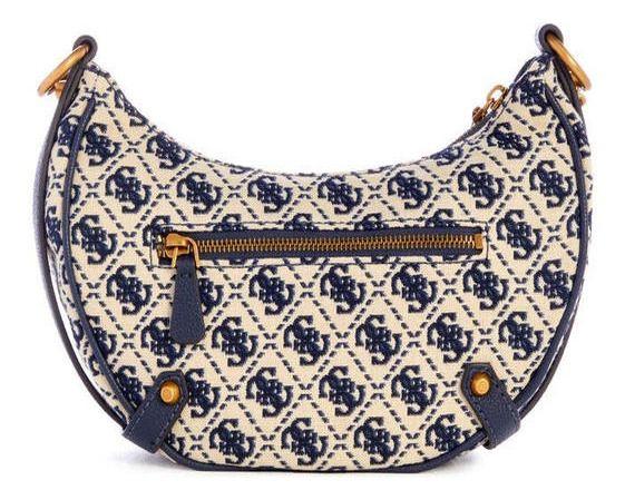 Cartera Guess Mujer Clelia Crossbody Top Zip Azul-2