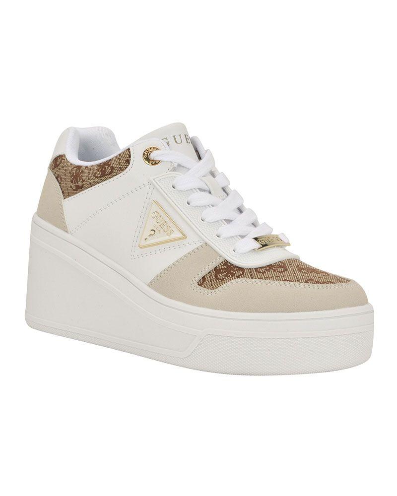 Zapatillas Guess Mujer Footwear Gwrozinn Blanco/Dorado-0
