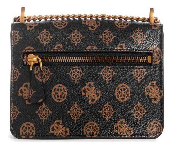 Mini Cartera Guess Mujer Fynna Mini Convrtbl Crsbdy Flp Café-2
