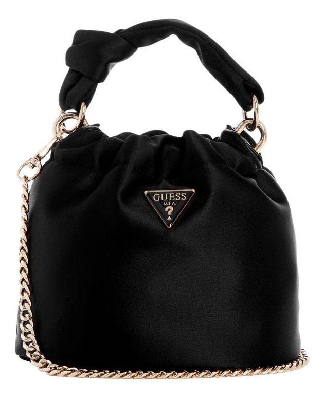 Cartera Guess Mujer Twiller Top Handle Pouch Negro-0