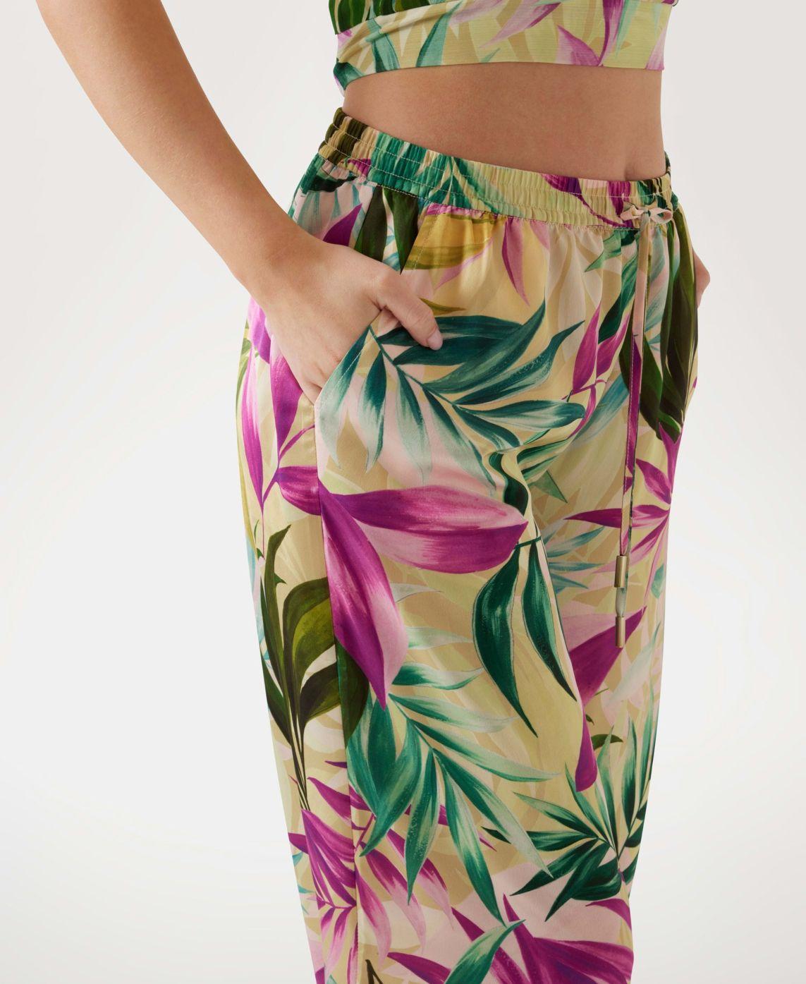 Pantalon Ines Wide Leg Jogger Multicolor-3