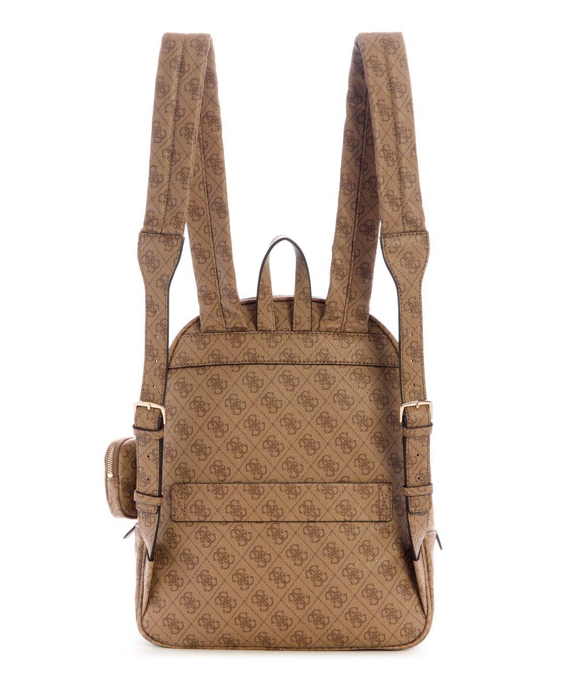 Mochila Guess Mujer Mochila Power Play Ii Lrg Tech Bckpck Beige-1