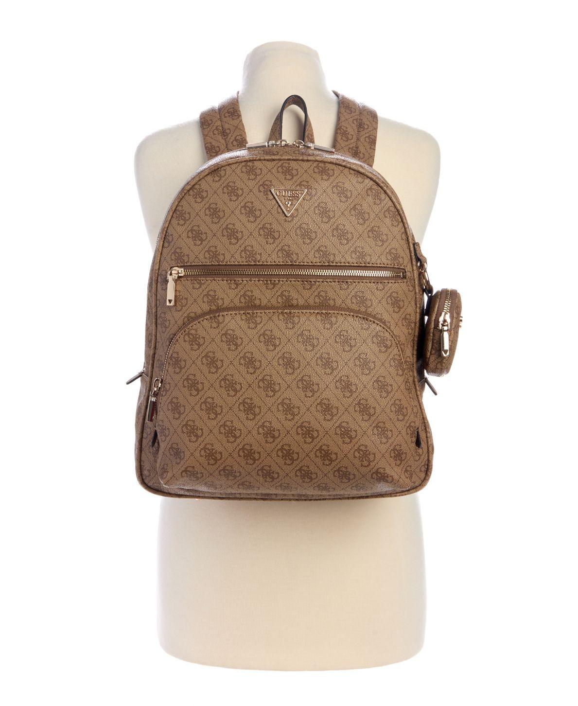 Mochila Guess Mujer Mochila Power Play Ii Lrg Tech Bckpck Beige-4